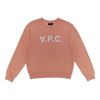 A.P.C. 女純棉長袖上衣 粉 M