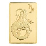 PAMP 12星座黃金條塊 999.9純金 0.5公克 摩羯座