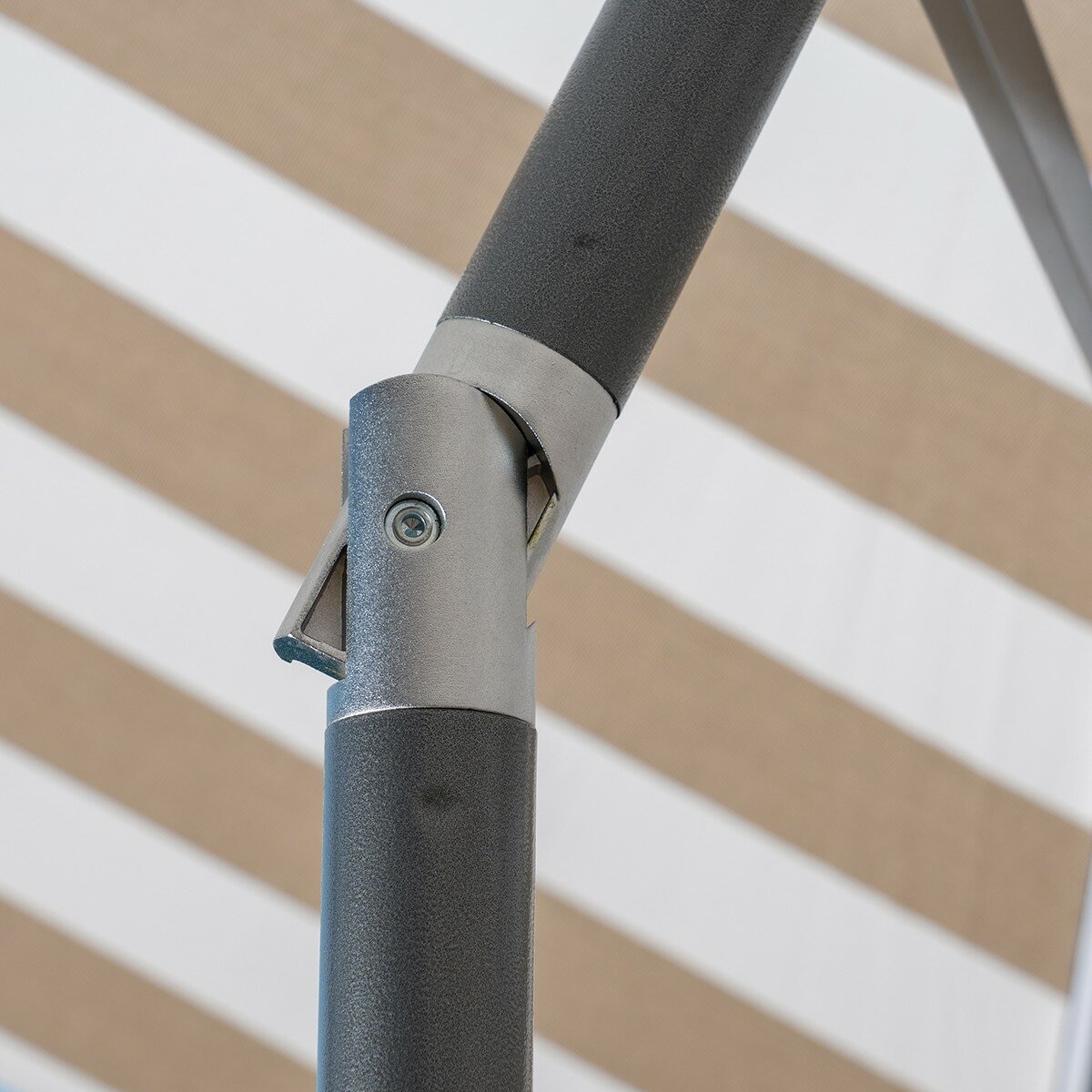 Sunvilla 10呎 戶外遮陽傘 米色條紋