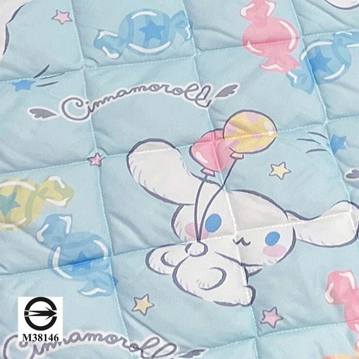 收納型卡通兒童睡袋 3件組 大耳狗 糖果新樂園