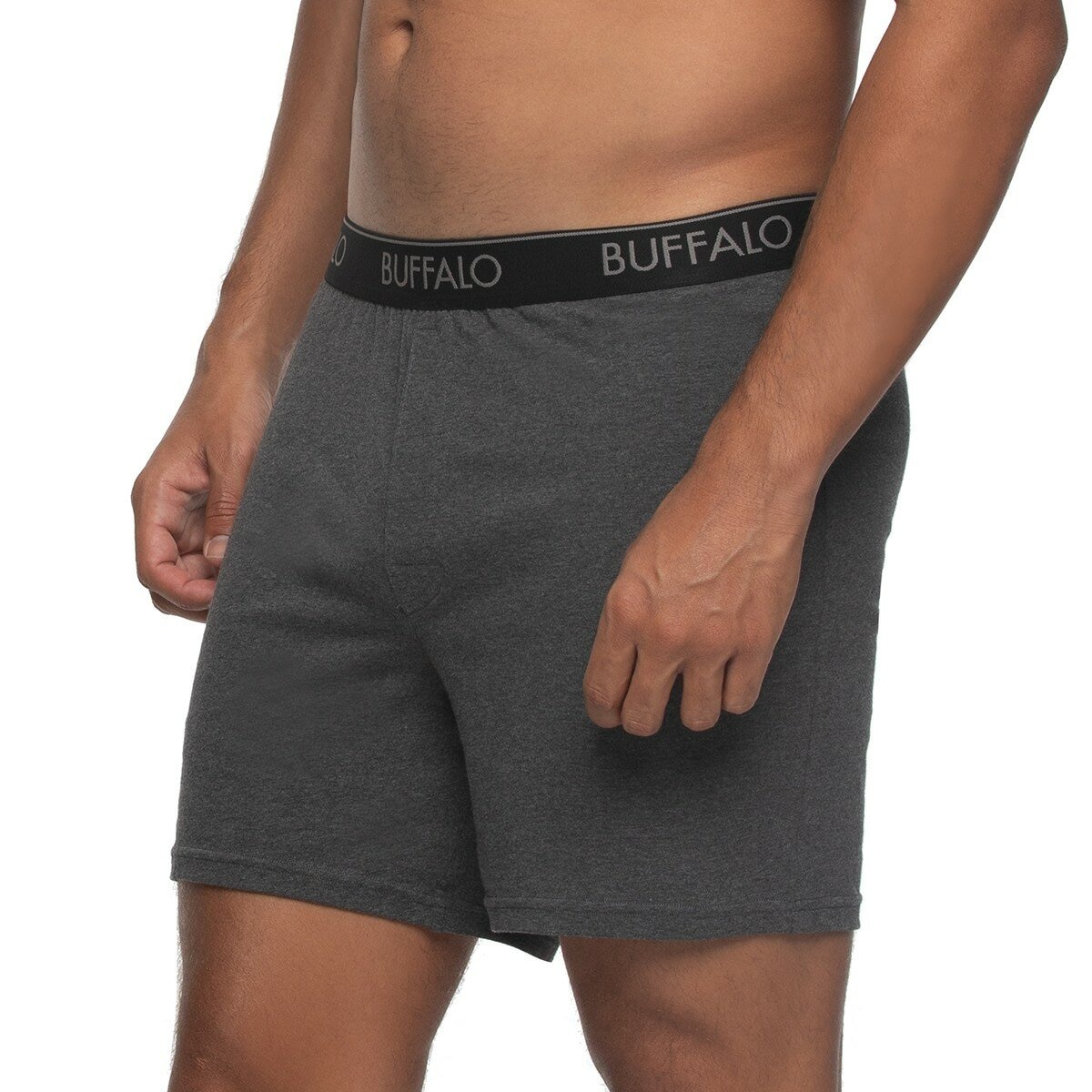 Buffalo 男針織平口內褲 5入組 L Buffalo 男針織平口內褲 5入組 L