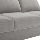 Thomasville L型布面沙發床 淺灰色