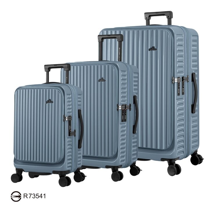 Arowana 20吋 + 25吋 + 29吋 河馬煞車行李箱 (2.0) 組合 石藍