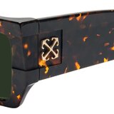 Off-White 太陽眼鏡 OERI148 6055 玳瑁色