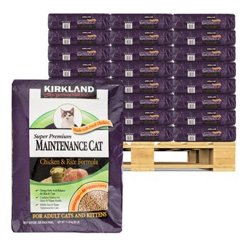 Kirkland Signature 科克蘭 雞肉&米配方乾貓糧 11.34公斤 X 45入 Kirkland Signature 科克蘭 雞肉&米配方乾貓糧 11.34公斤 X 45入