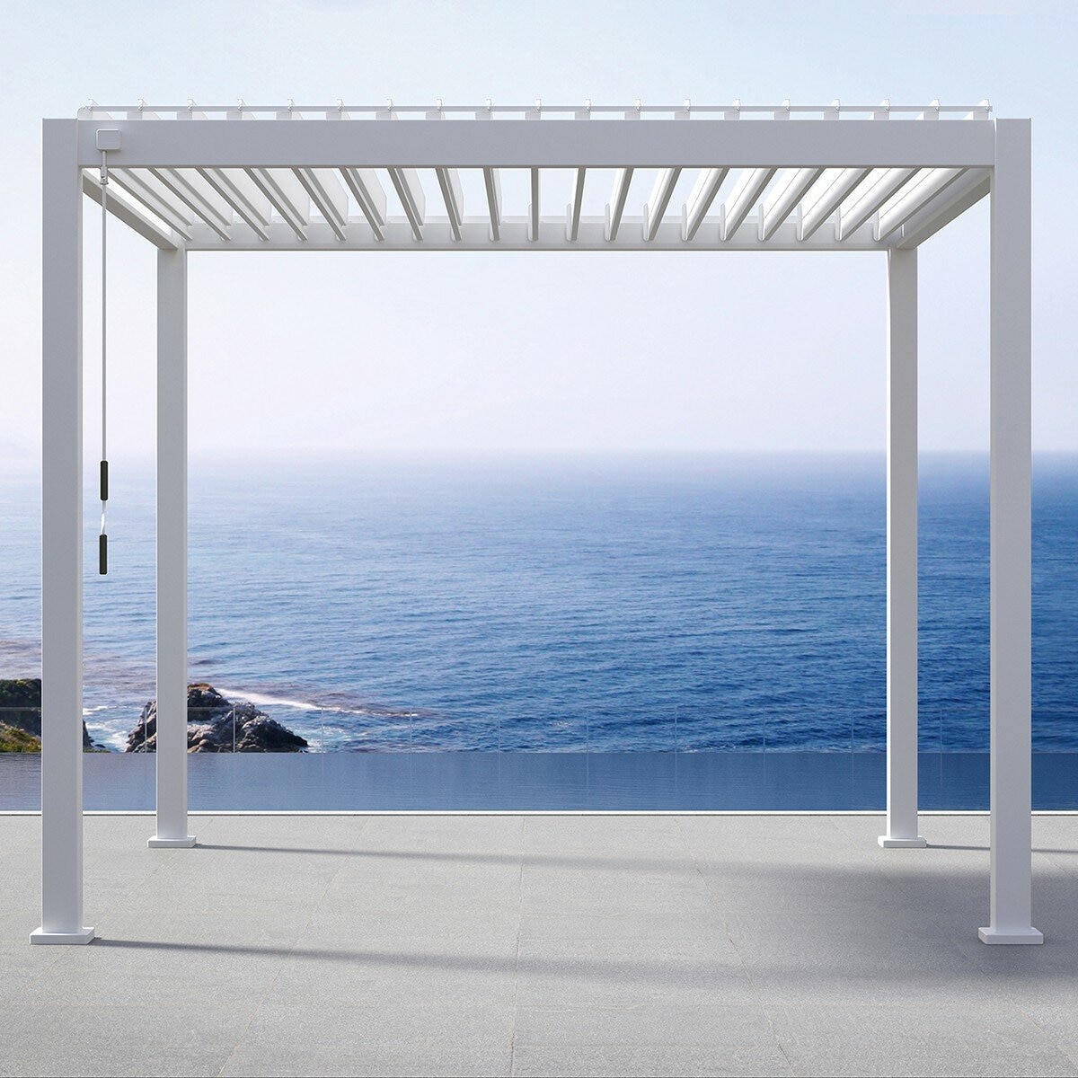 Mirador 111DA 10呎 X 10呎 戶外遮陽亭 白色 Mirador 111DA 10呎 X 10呎 戶外遮陽亭 白色