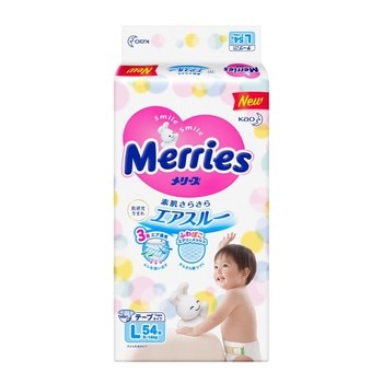 妙而舒金緻柔點透氣紙尿布 L 號 216 片 - 日本版 妙而舒金緻柔點透氣紙尿布 L 號 216 片 - 日本版