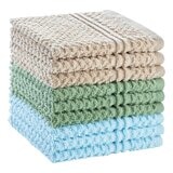 Grandeur 快乾方巾 9入組 33公分 X 33公分 金/綠/淺藍 Grandeur 快乾方巾 9入組 33公分 X 33公分 金/綠/淺藍