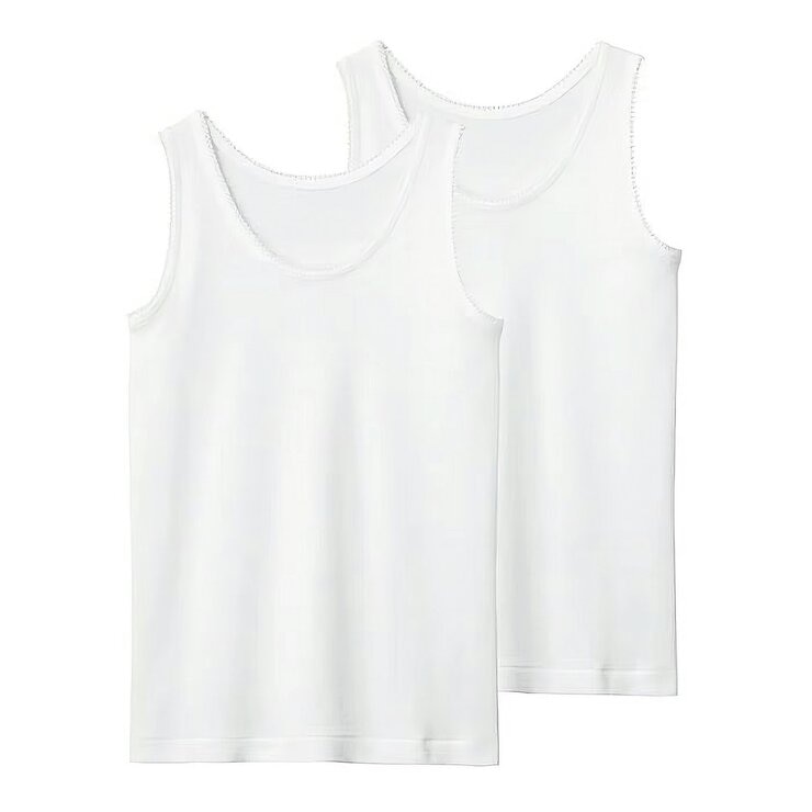 郡是 純棉女童背心 2-Pack