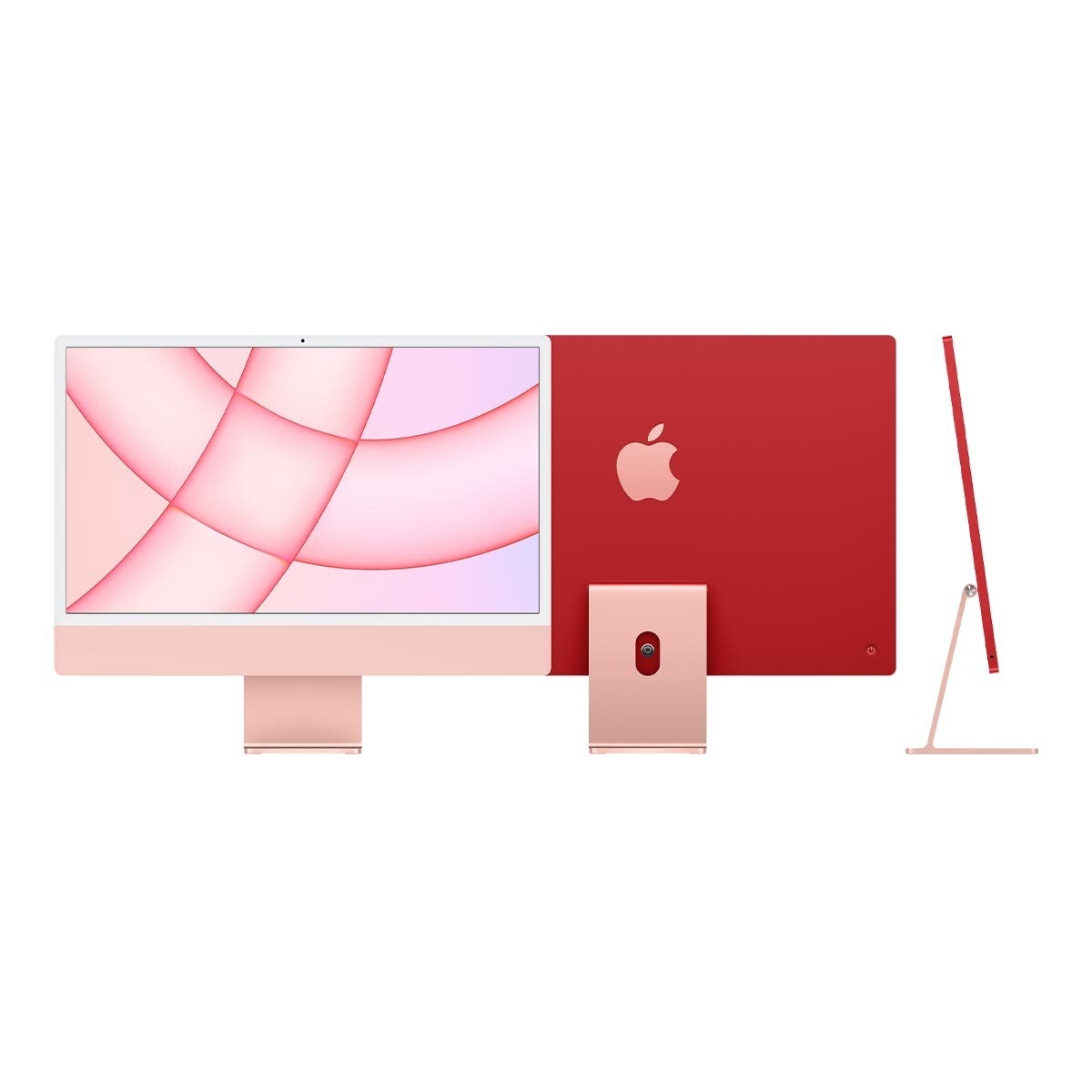 Apple iMac 24吋 M1晶片 8 核心 CPU 8 核心 GPU 8GB 512GB 粉紅