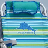 Tommy Bahama 可調式海灘椅 水藍條紋