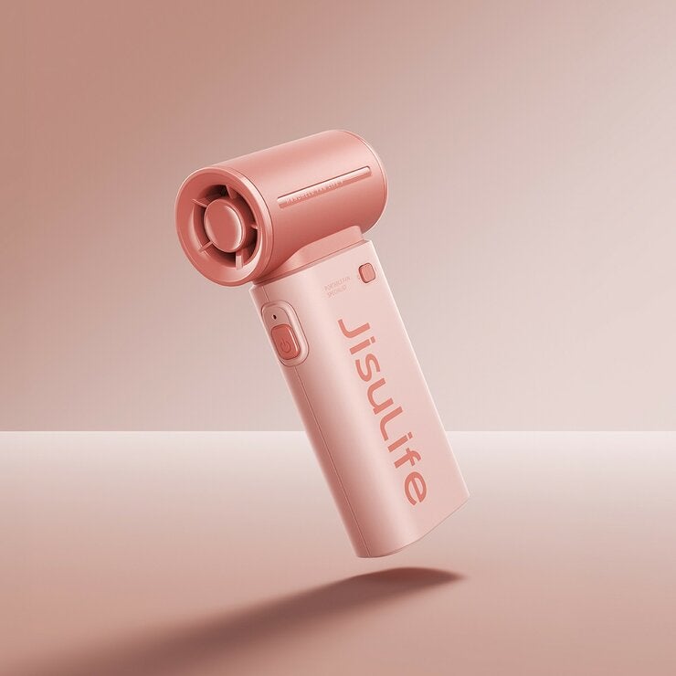 JisuLife 迷你手持高速風扇 Life9 粉 JisuLife 迷你手持高速風扇 Life9 粉