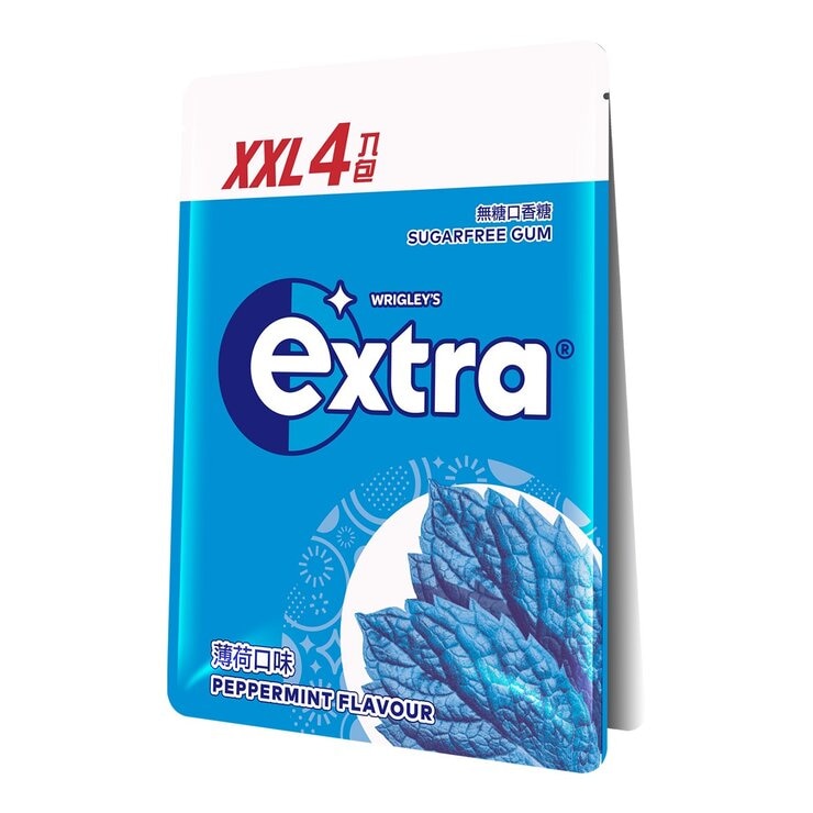 益齒達 潔淨無糖口香糖 薄荷口味 92.4公克 X 4入