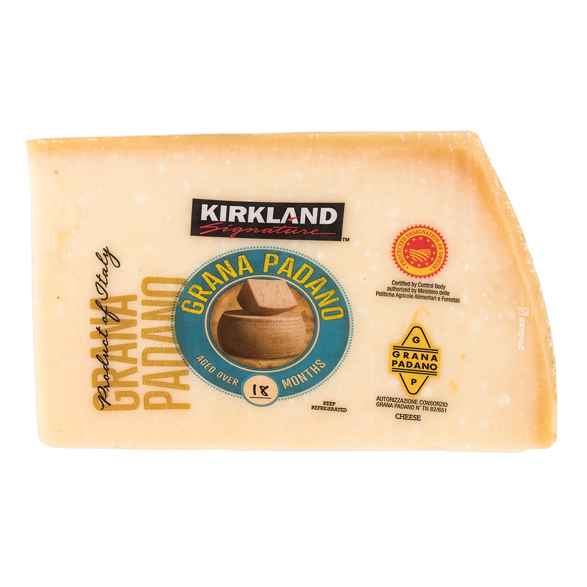 Kirkland Signature 科克蘭 帕達諾乾酪 18個月熟成 (稱重商品)