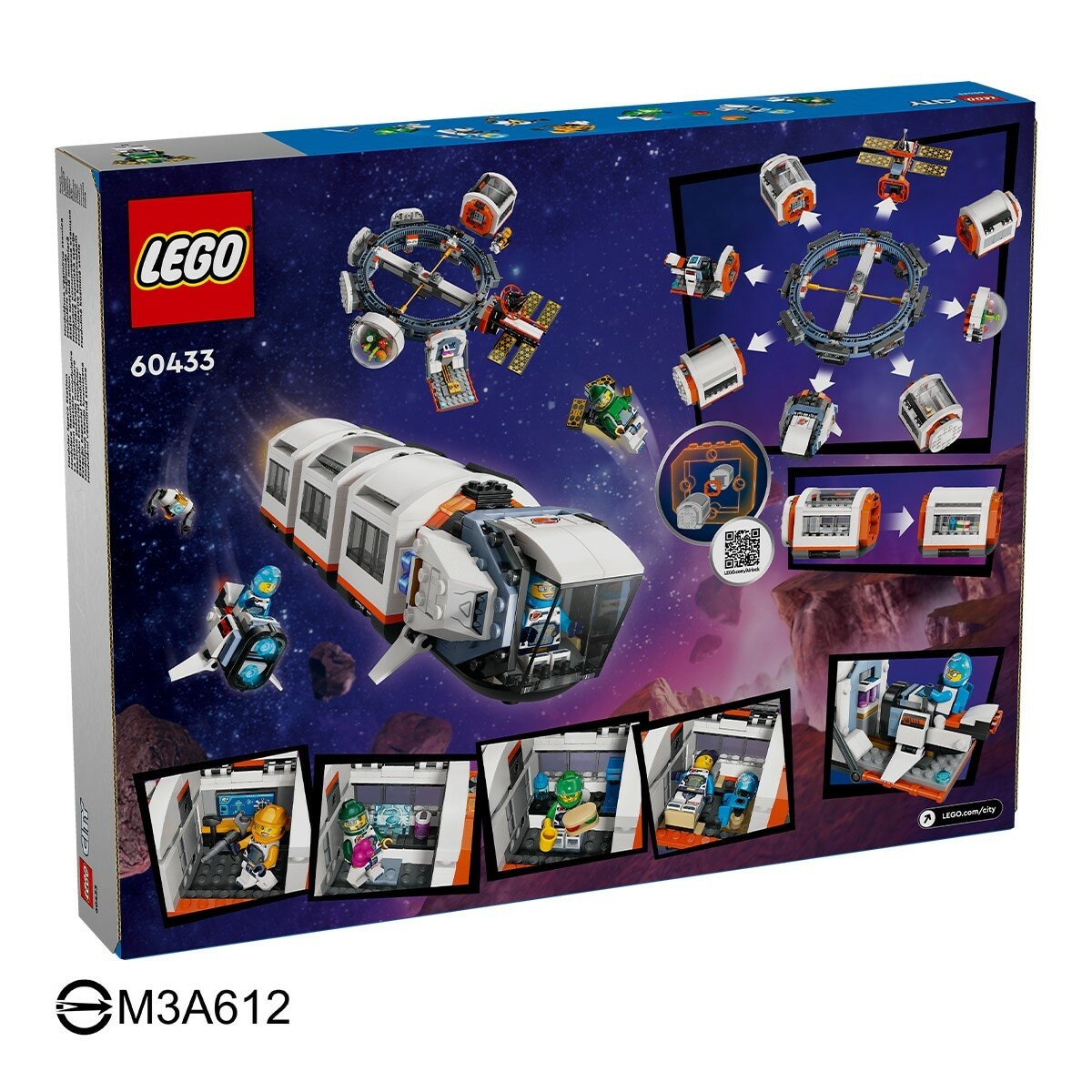 LEGO 城市系列 太空站 60433 / 7歲以上 LEGO 城市系列 太空站 60433 / 7歲以上