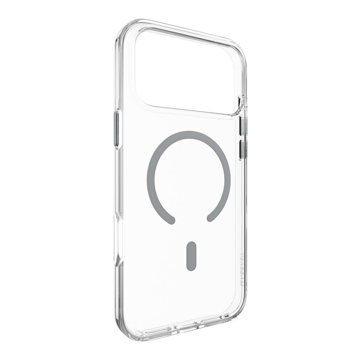 MAGEASY Bright M 不發黃軍規磁吸透明殼 iPhone 17 Pro Max(迷霧磁圈) + 鏡頭保護貼Lenz(迷霧) + Vetro 9H 鋼化玻璃保護膜