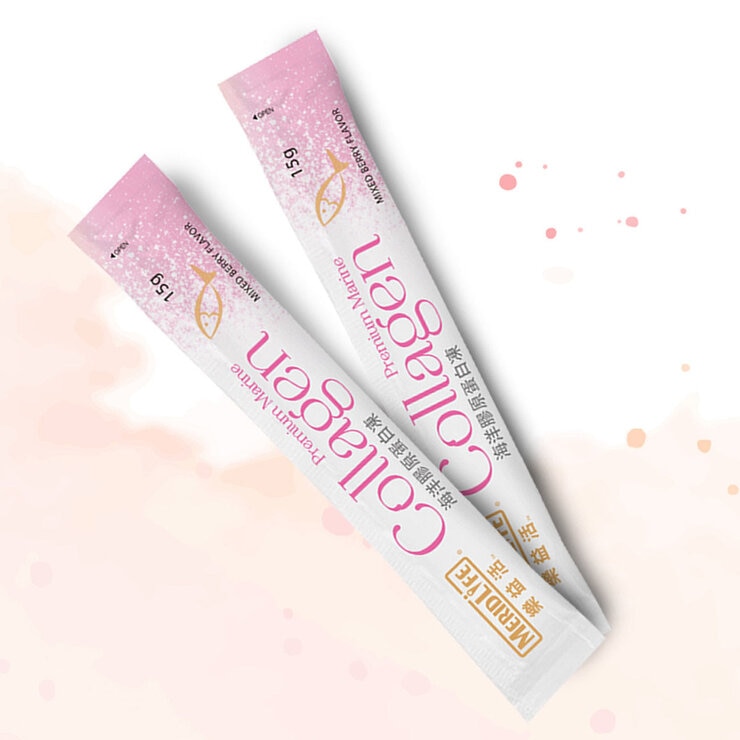 MeridLife Premium Marine Collagen Mixed Berry Flavor 40-Pack