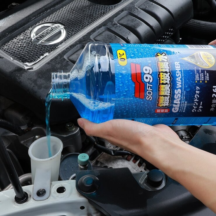 Soft99 超視野鍍膜雨刷精 2.6公升 X 2入