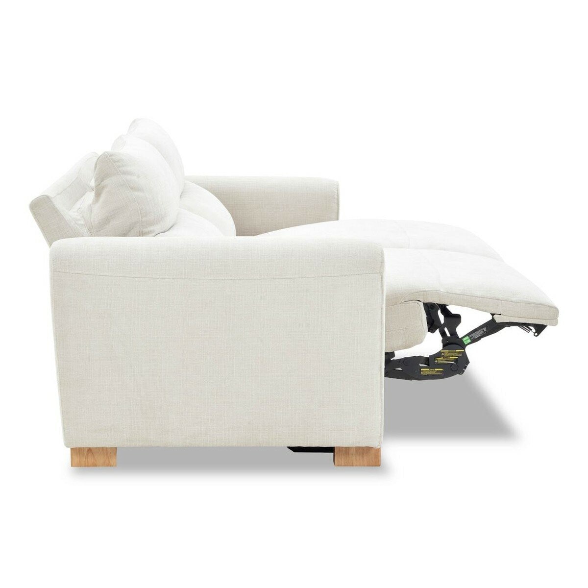 Aiden & Ivy 布面雙人電動沙發