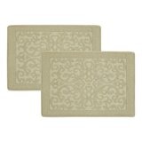 Riviera Home 浴室地墊 2入 40公分 X 60公分 綠