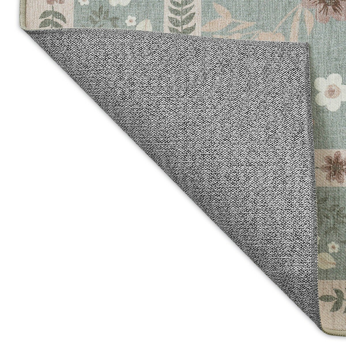 Wyatt & Ash 印花可水洗地毯 160公分 X 226公分 綠 Wyatt & Ash 印花可水洗地毯 160公分 X 226公分 綠