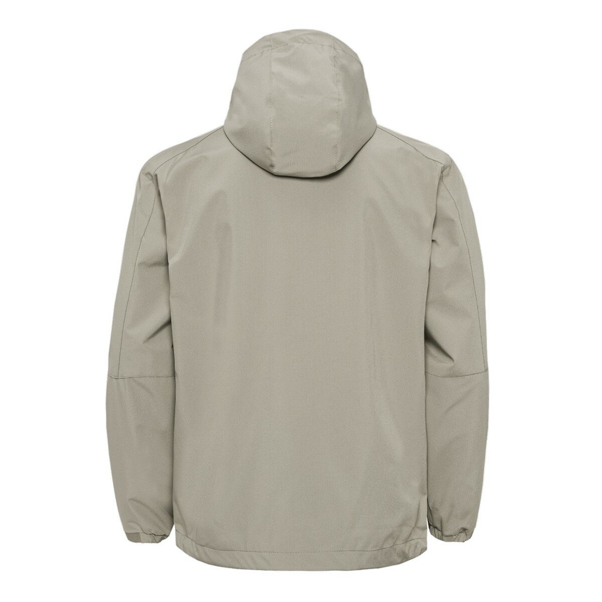 New Balance 男連帽防風外套 卡其