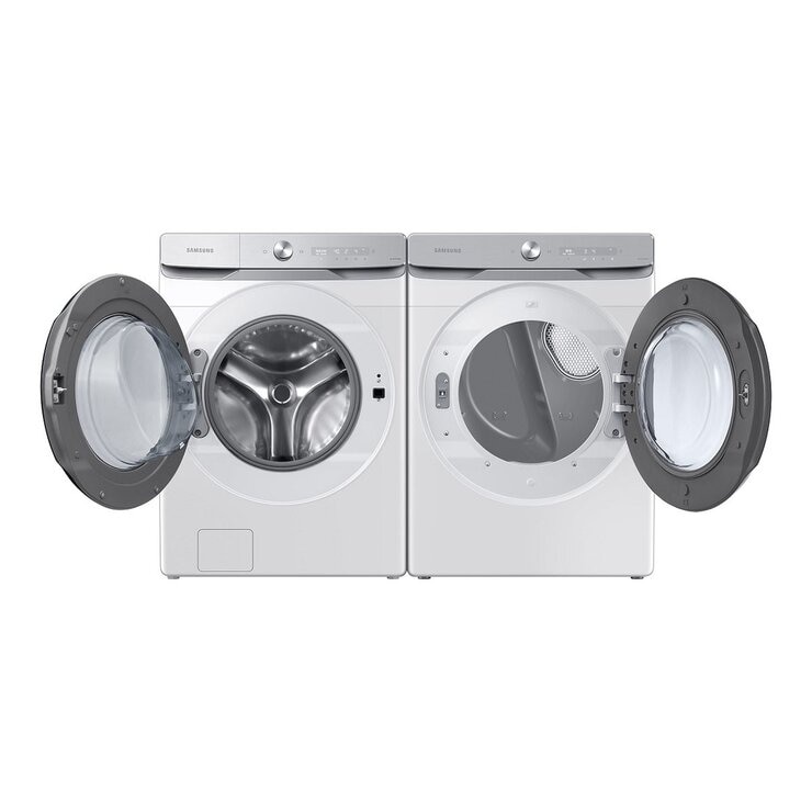 Samsung 17公斤 AI 衣管家蒸洗脫滾筒洗衣機 WF17T6300GW/TW + Samsung 16公斤 蒸本事瓦斯型乾衣機 DVG16CG8600WTW