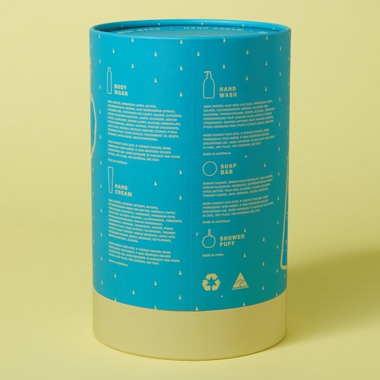 NUDY RUDY 澳洲香皂沐浴保養 5 件組 山葵梨