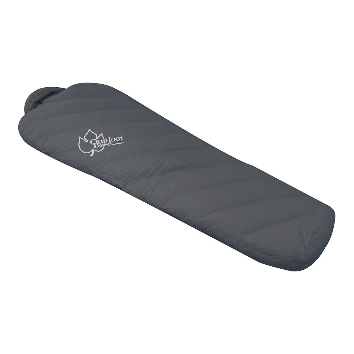 OutdoorBase 600FP 成人羽絨睡袋 灰色 右拉鍊