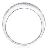 0.50 克拉 14K白K金 圓形鑽石戒指 VS2/I