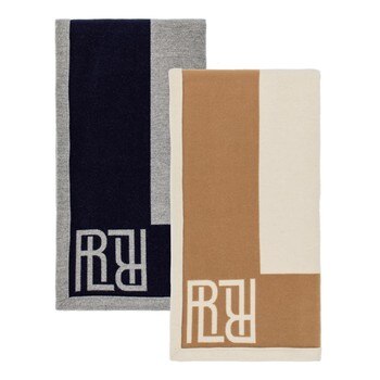 Ralph Lauren 羔羊毛毯 137 x 182 公分 Ralph Lauren 羔羊毛毯 137 x 182 公分