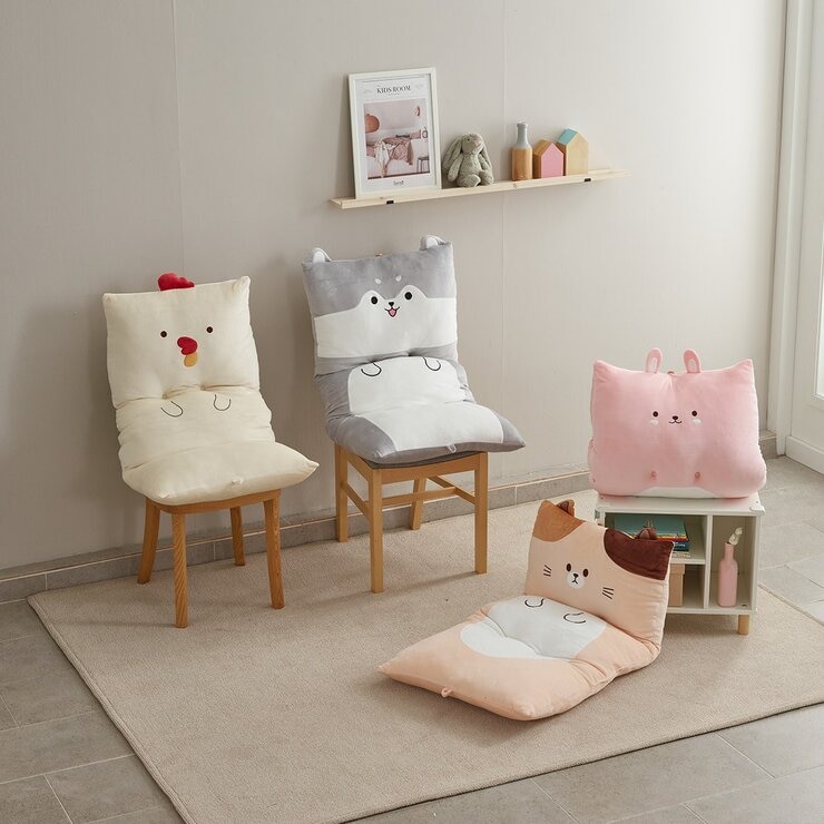 Dorothy & Theo 動物造型坐墊 小雞