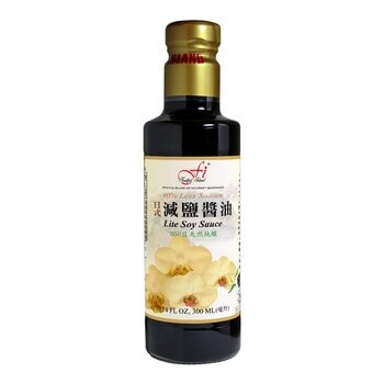 F.I.日式減鹽醬油 300毫升 X 3瓶