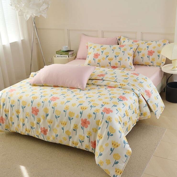 Don Home 萊賽爾雙人兩用被套6件組 語菓