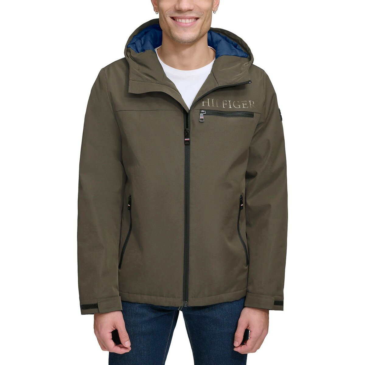 Tommy Hilfiger 男防風防潑水連帽外套 Tommy Hilfiger 男防風防潑水連帽外套