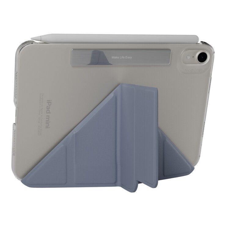 MAGEASY Facet 全方位支架透明背蓋保護套 iPad mini 7 2024 / A17 Pro / iPad mini 6 2021 阿拉斯加藍 MAGEASY Facet 全方位支架透明背蓋保護套 iPad mini 7 2024 / A17 Pro / iPad mini 6 2021 阿拉斯加藍