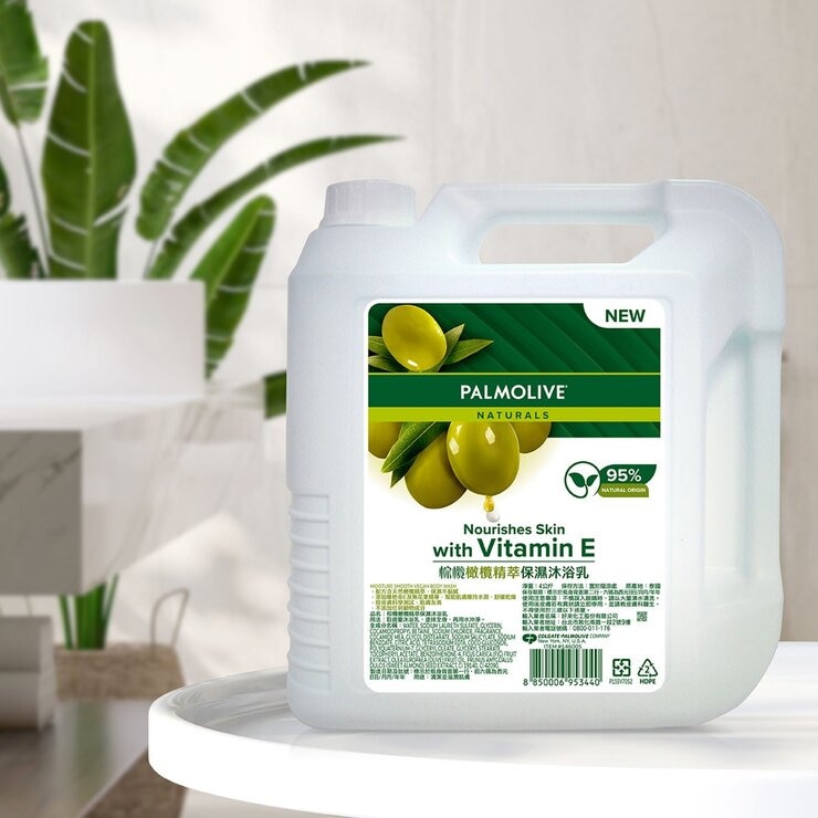 棕欖 橄欖精萃保濕沐浴乳 4公升