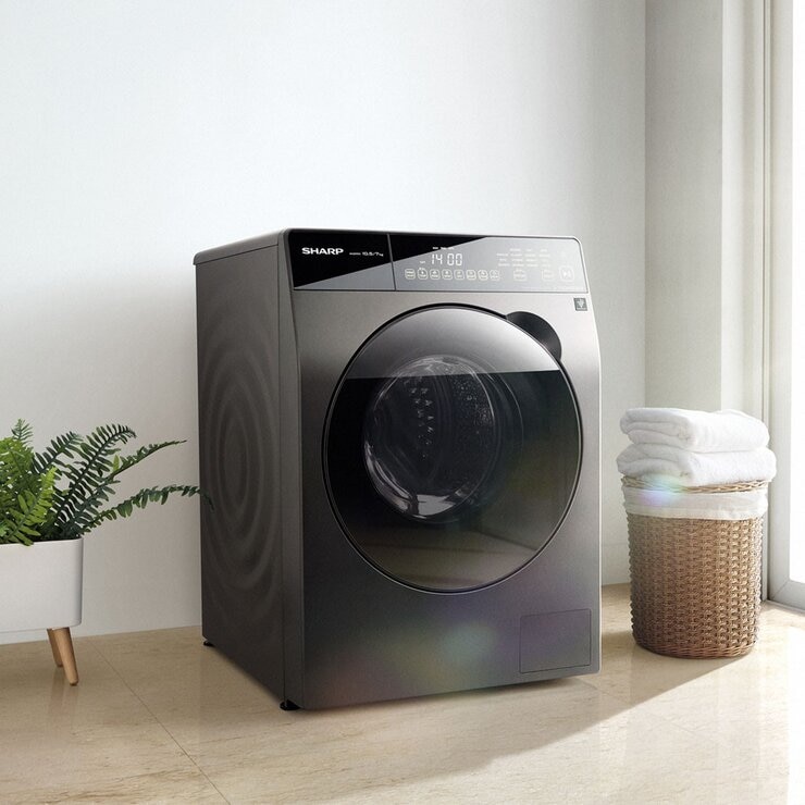 夏普 10.5公斤/7公斤滾筒洗脫烘衣機 ES-FKA105WDT