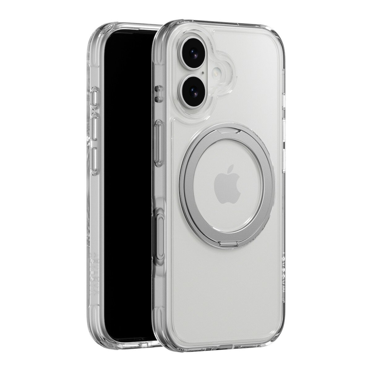 MAGEASY MagStand 360 M 磁吸旋轉支架防摔手機殼 iPhone 17 (透明) + 鏡頭保護貼Lenz(銀色) + Vetro 9H 鋼化玻璃保護膜 MAGEASY MagStand 360 M 磁吸旋轉支架防摔手機殼 iPhone 17 (透明) + 鏡頭保護貼Lenz(銀色) + Vetro 9H 鋼化玻璃保護膜