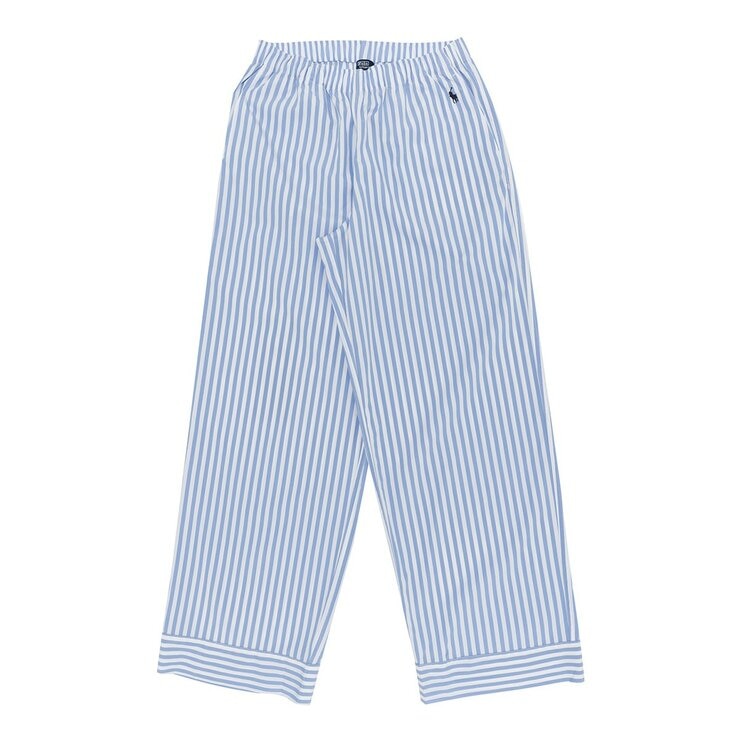 Polo Ralph Lauren 女長袖睡衣套組 淺藍