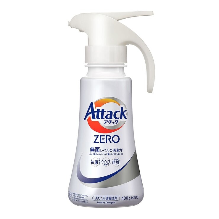 Attack ZERO One-hand Type Laundry Detergent 400 g + Refill 2100 g