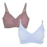 sloggi 女無鋼圈內衣兩入 粉紫組合 S