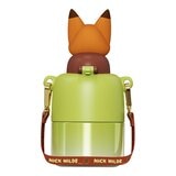 迪士尼 兒童不鏽鋼保冷保溫水壺 430毫升 胡尼克