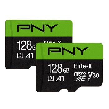PNY 128GB MicroSD 記憶卡 2入 PNY 128GB MicroSD 記憶卡 2入