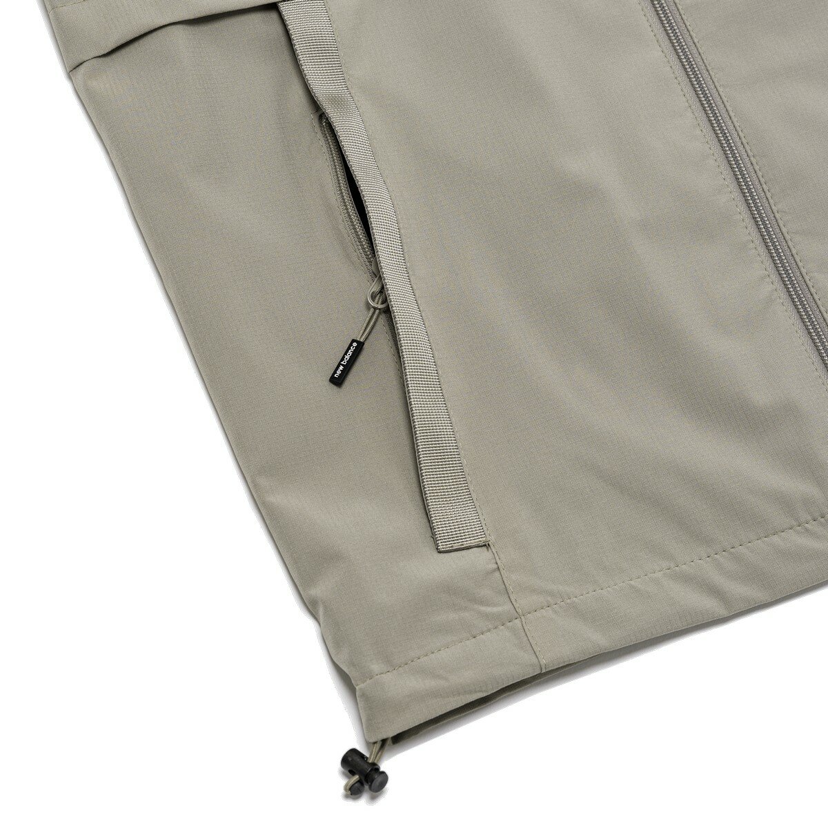 New Balance 男連帽防風外套 卡其