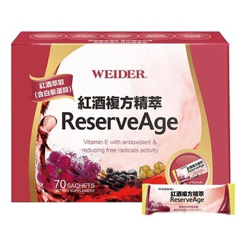 WEIDER 威德紅酒複方精萃 - 顆粒 (70包 X 2入) WEIDER 威德紅酒複方精萃 - 顆粒 (70包 X 2入)