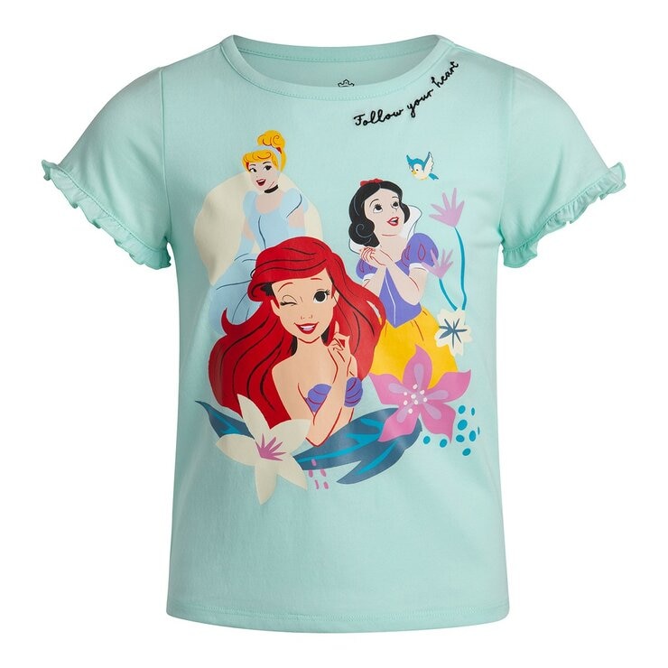 Character 兒童短袖短褲四件套組 Little Mermaid 3T