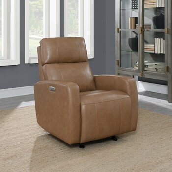 Synergy 牛皮電動躺椅