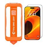 Torras Ostand Spin Silicone Magnetic 相機按鍵旋轉支架矽膠防摔手機殼 iPhone 17 Pro 寶寶藍 + Insta II Master 高清滿版螢幕鋼化玻璃保護貼 Torras Ostand Spin Silicone Magnetic 相機按鍵旋轉支架矽膠防摔手機殼 iPhone 17 Pro 寶寶藍 + Insta II Master 高清滿版螢幕鋼化玻璃保護貼