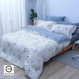 CASA 100%萊賽爾兩用被床包枕套六件組 秋實灰藍 雙人
